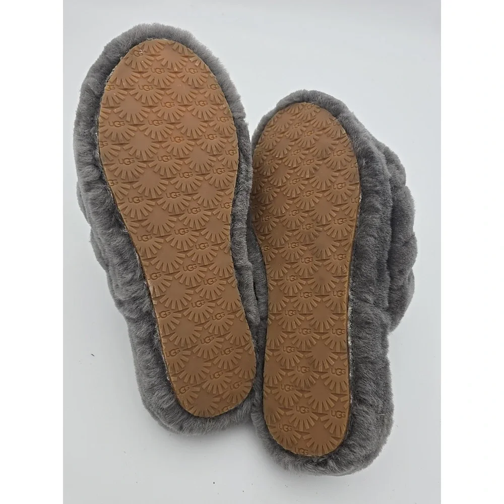 UGG Fluff‎ Yeah Slide Women's US 4 Slipper Extreme Comfort 100% Original Brand